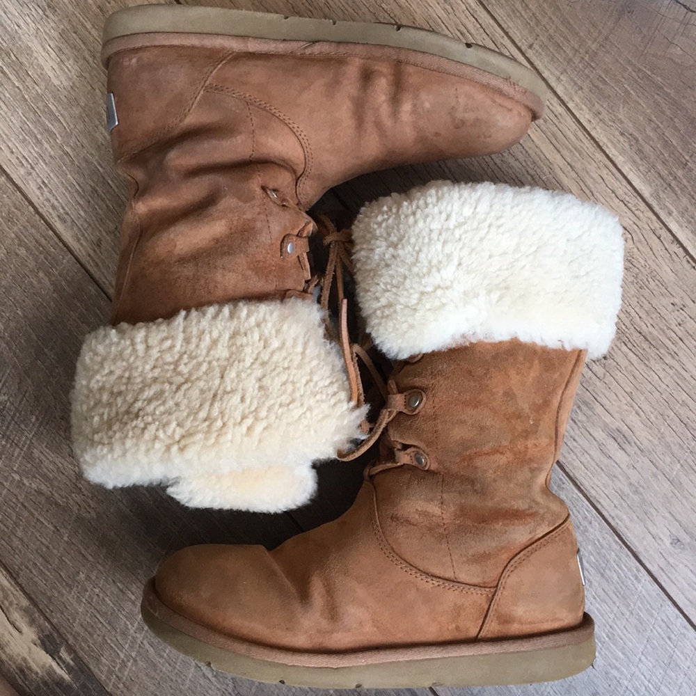 UGG Lace Up boots